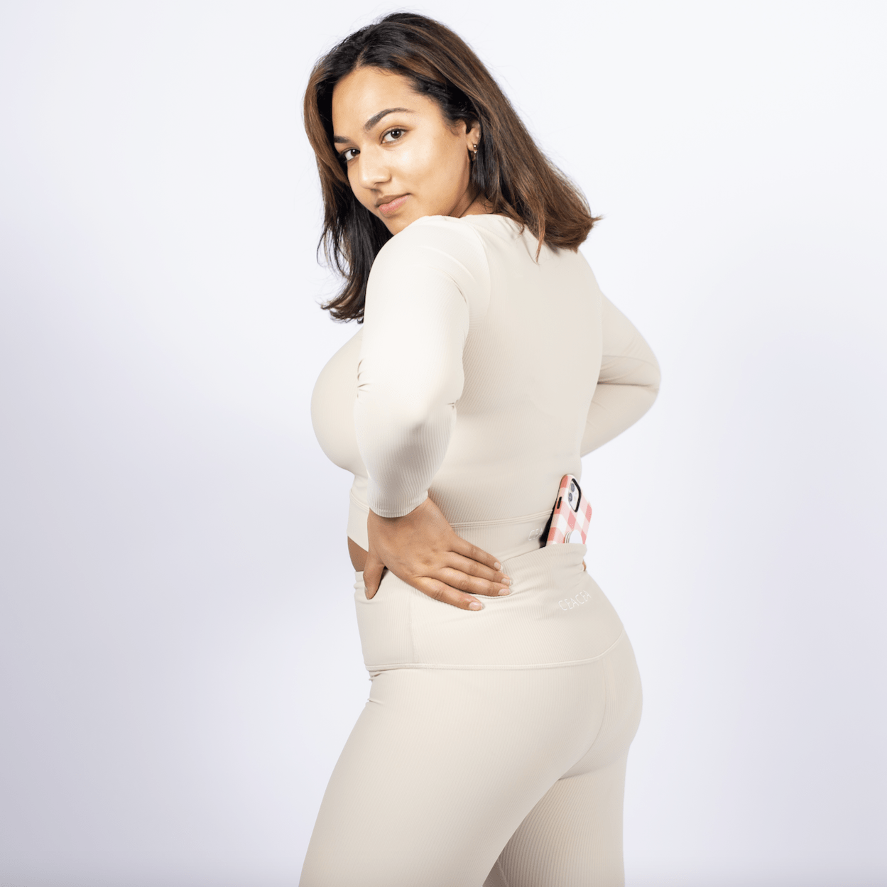 CEACEA Leggings Leggings - Oatmeal