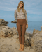 CEACEA Leggings Lembongan Surf Leggings - Chocolate