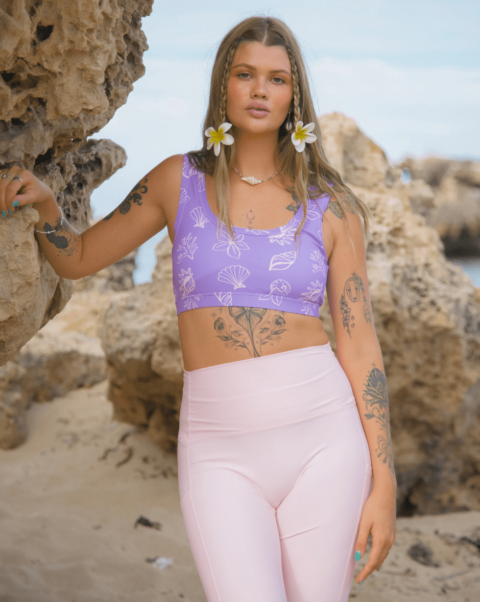 CEACEA Leggings Lembongan Surf Leggings - Light Pink