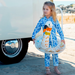 CEACEA SIDNEY LONG LEG KIDS SUIT - SANTORINI