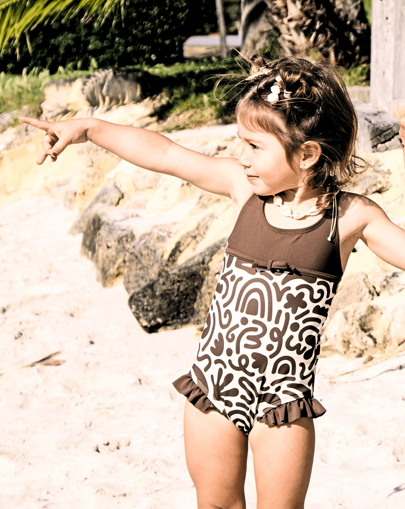 CEACEA SWIMWEAR ELLIDY KIDS SWIMSUIT - COCO CONFETTI