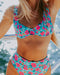 CEACEA SWIMWEAR FLEUR BIKINI TOP - VACAY VIBES