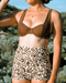 CEACEA SWIMWEAR FLEUR TOP - CHOCOLATE