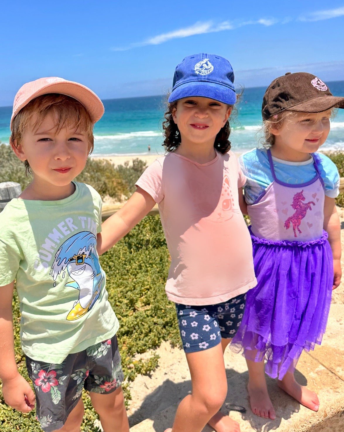 CEACEA SWIMWEAR MERMAID CORDUROY ADULT & KIDS CAPS - 2 COLOURS