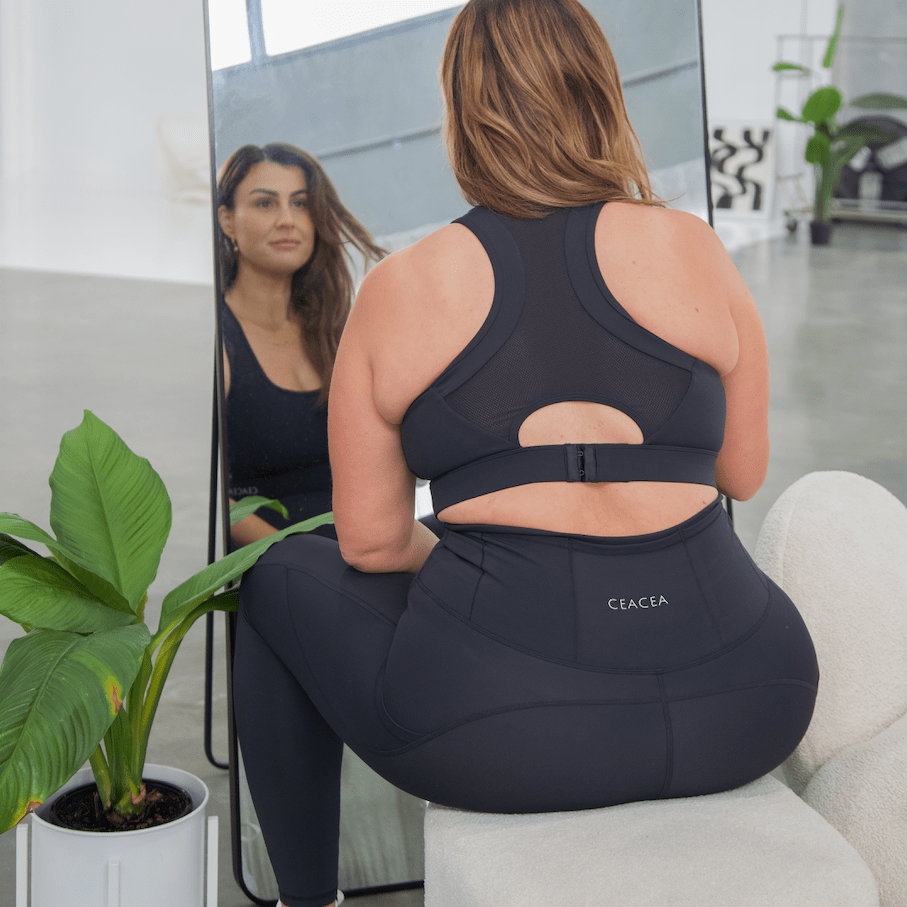 CEACEA SWIMWEAR REMI TOP - LUXE BLACK