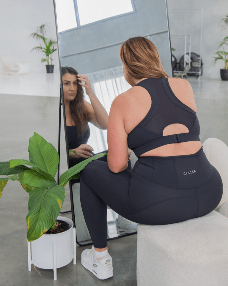 CEACEA SWIMWEAR REMI TOP - LUXE BLACK