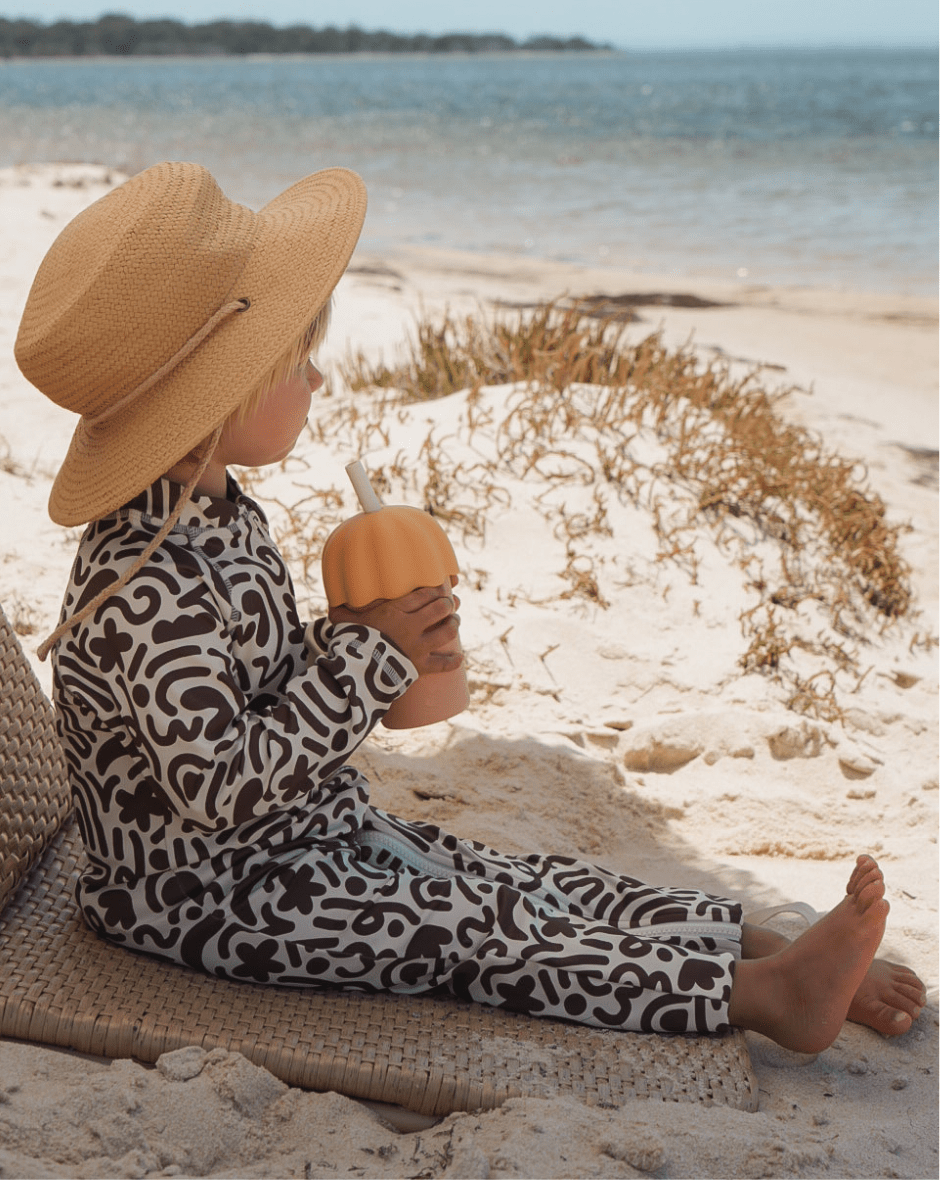 CEACEA SWIMWEAR SIDNEY FULL COVERAGE KIDS SWIM SUIT - COCO CONFETTI