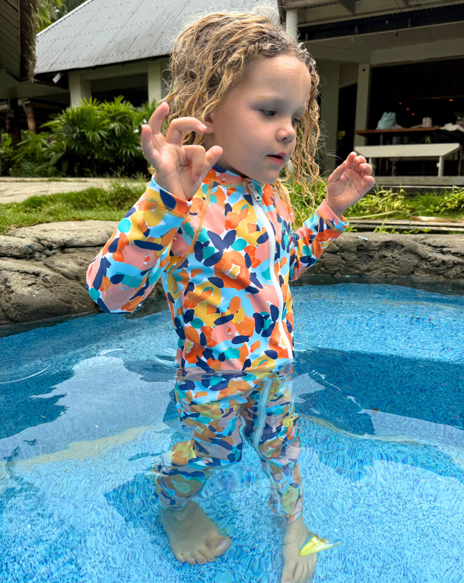 CEACEA SWIMWEAR SIDNEY FULL COVERAGE KIDS SWIM SUIT - WAYA LAILAI