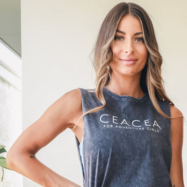 CEACEA SWIMWEAR SINGLET - STONEWASH