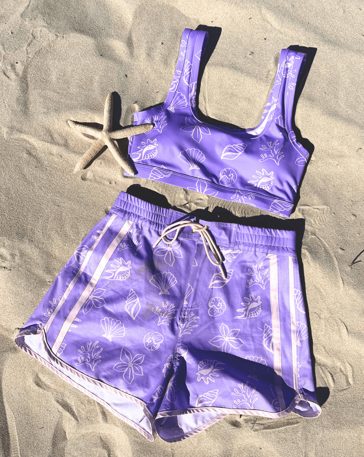 CEACEA SWIMWEAR STORMY WOMEN'S BOARD SHORTS - SEASHORE