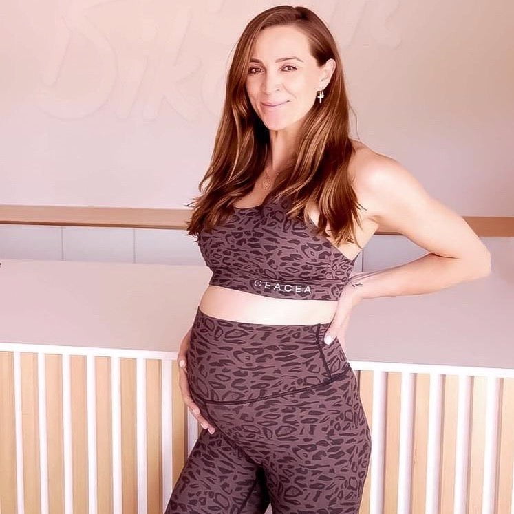 CEACEA SWIMWEAR ULTRA HIGH WAIST LEGGINGS - OLIVE LEOPARD