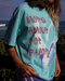 CEACEA T-Shirts More Amour Tee - Turquoise