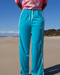 CEACEA Track Pants Dawnie Surf Trackies - Aqua