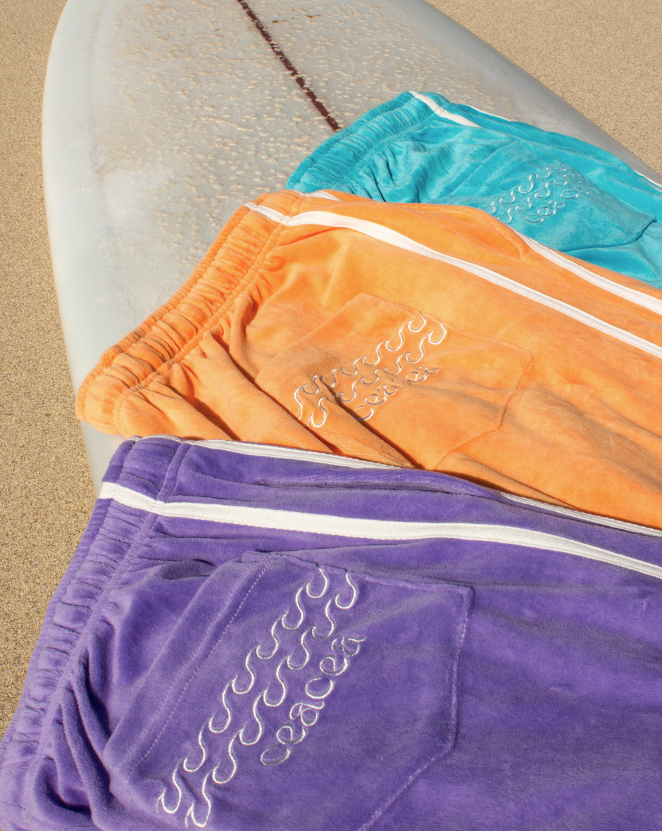 CEACEA Track Pants Dawnie Surf Trackies - Tangerine