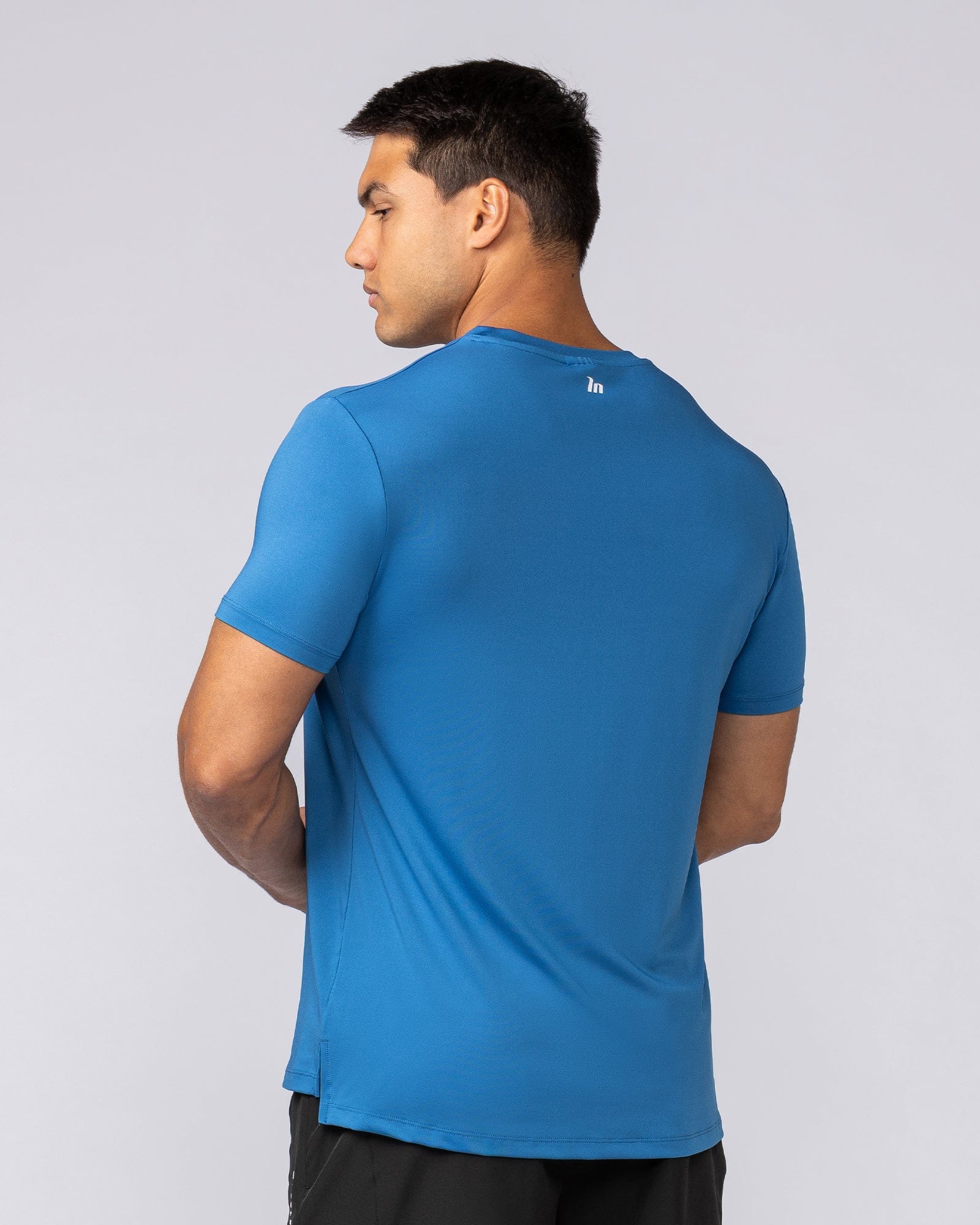Climaflex Active Tee in Marine - Muscle Nation men's training tee, view 4