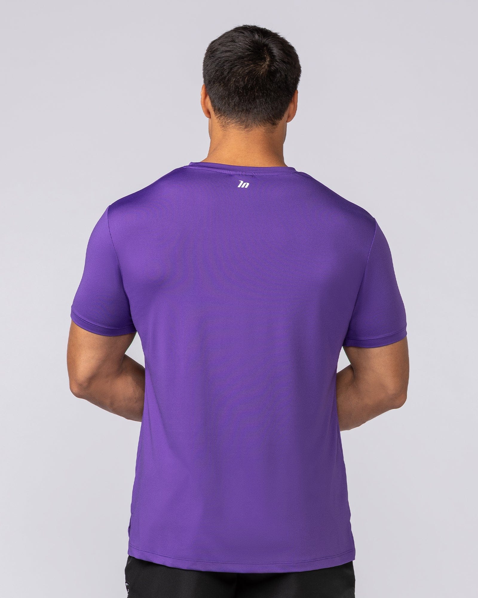 Climaflex Active Tee in Purple - Muscle Nation men's training tee, view 5