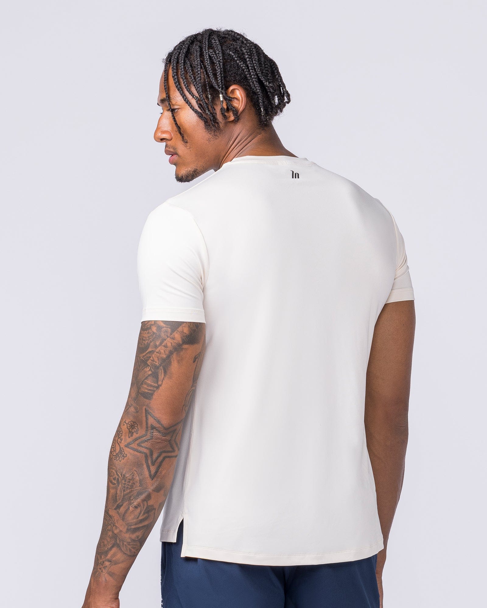 Climaflex Active Tee in Travertine - Muscle Nation men's training tee, view 2