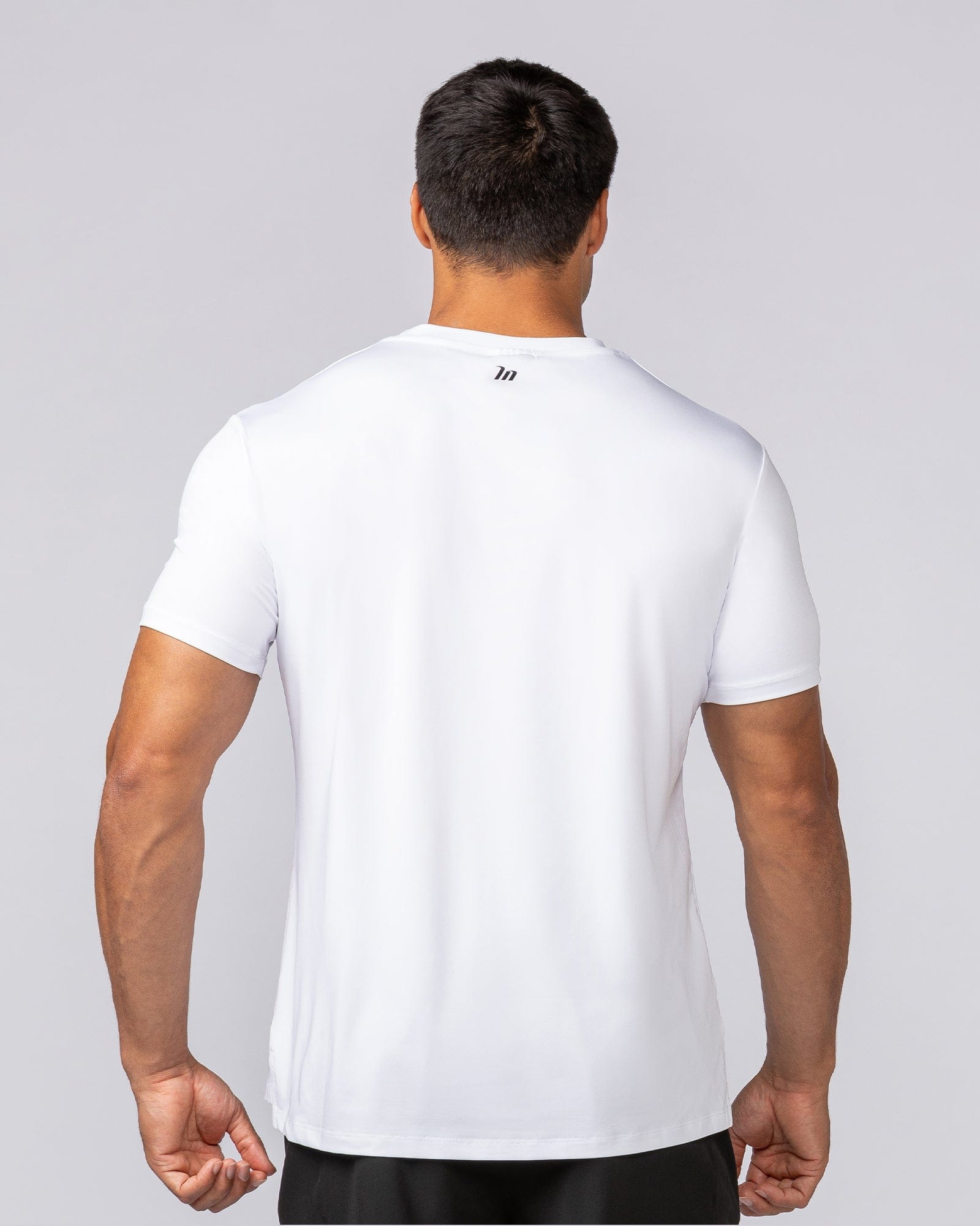 Climaflex Active Tee in White - Muscle Nation men's training tee, view 5