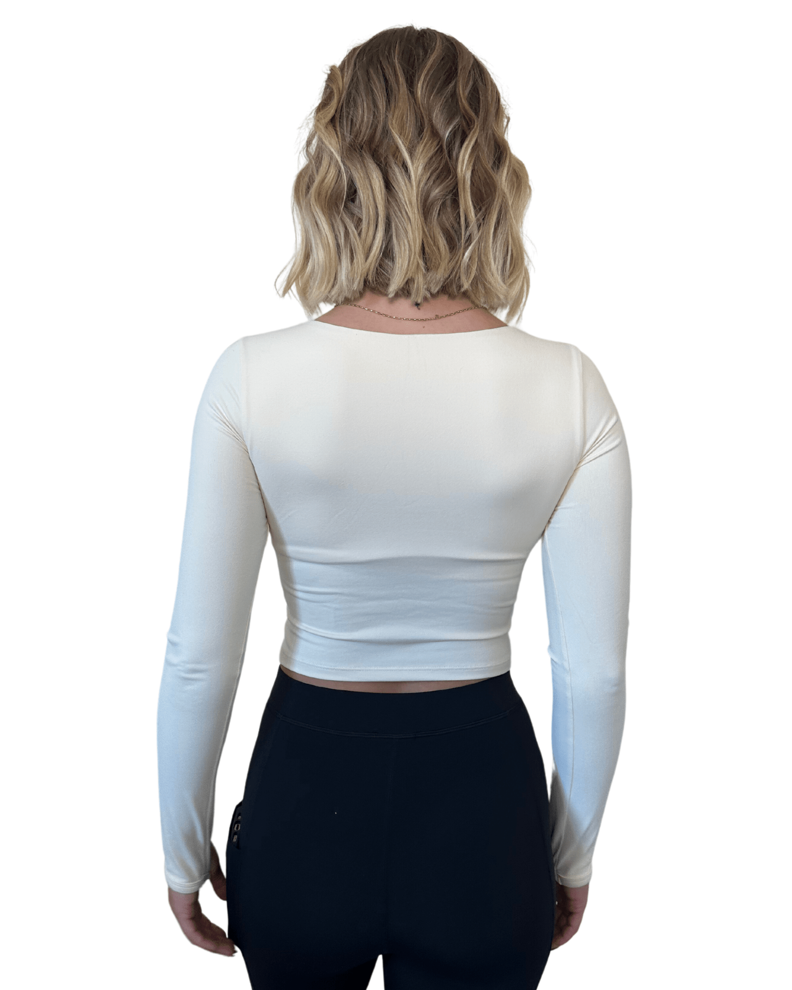 Core Trainer Activewear Core Trainer Kylie Active Crop Oatmeal