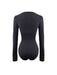 Core Trainer Bodysuit Core Trainer Long Sleeve Sculpt Bodysuit Black