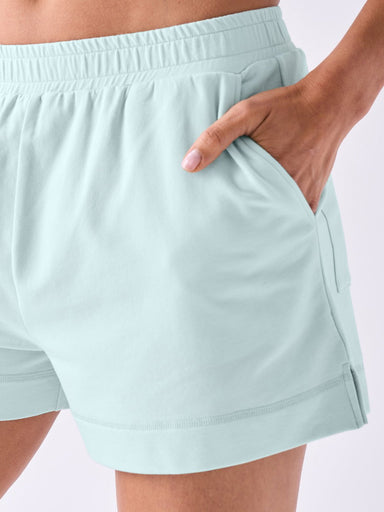Dharma Bums Shorts French Terry Sweat Shorts - Skylight Blue