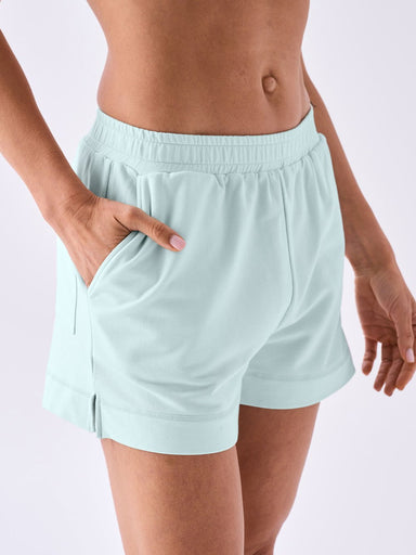 Dharma Bums Shorts French Terry Sweat Shorts - Skylight Blue