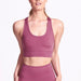 Dharma Bums Sports Bras Racer Back Sports Bra - Rosewater