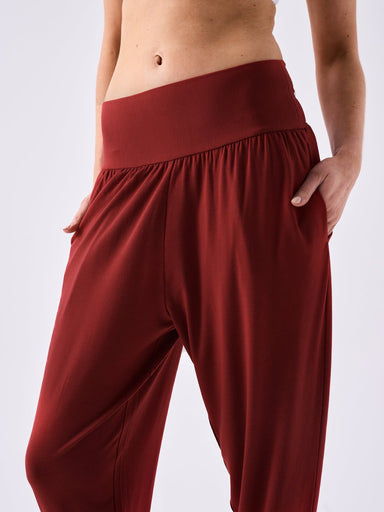 Dharma Bums Track Pants Nomad Relax Pant - Crimson