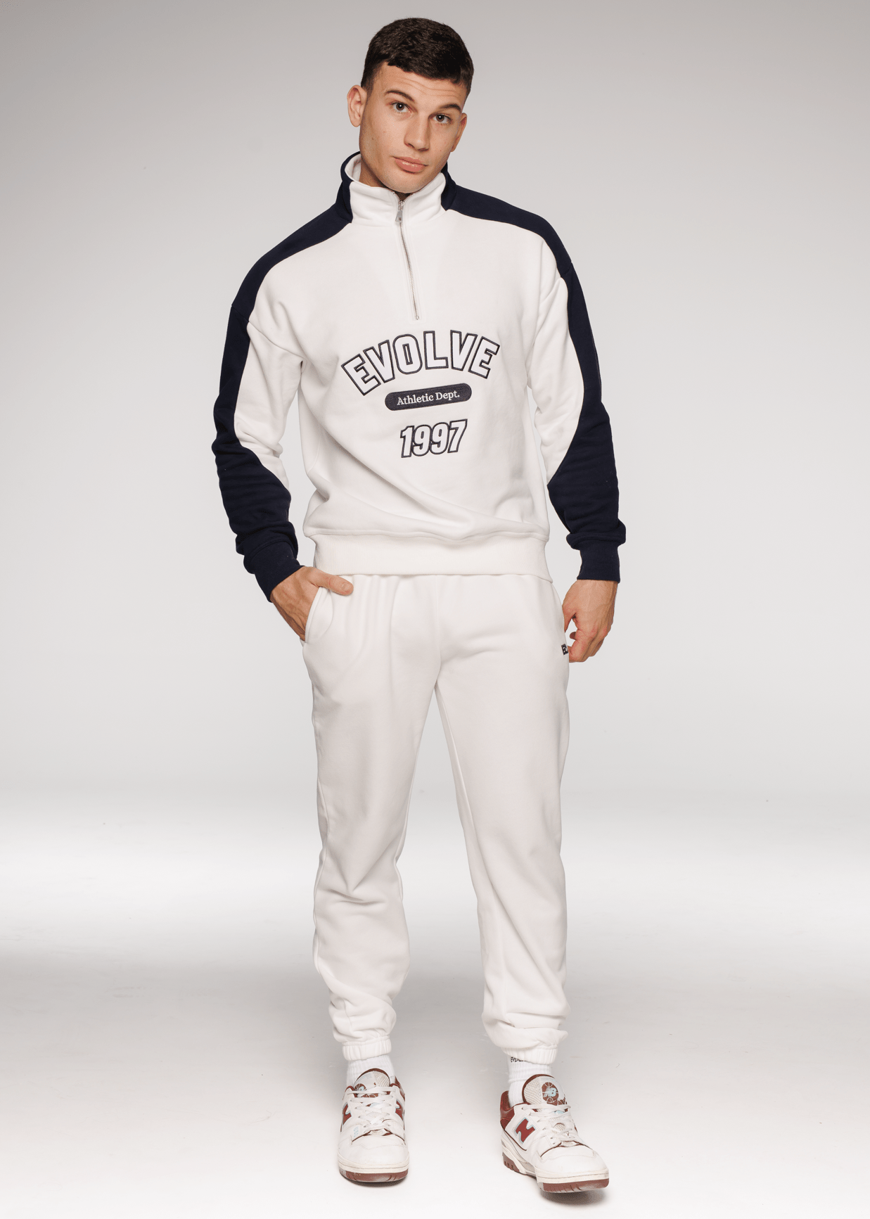 Evolve Apparel Iconic Trackpants - White