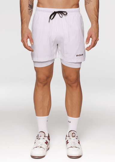 Evolve Apparel Limitless Active Shorts - White