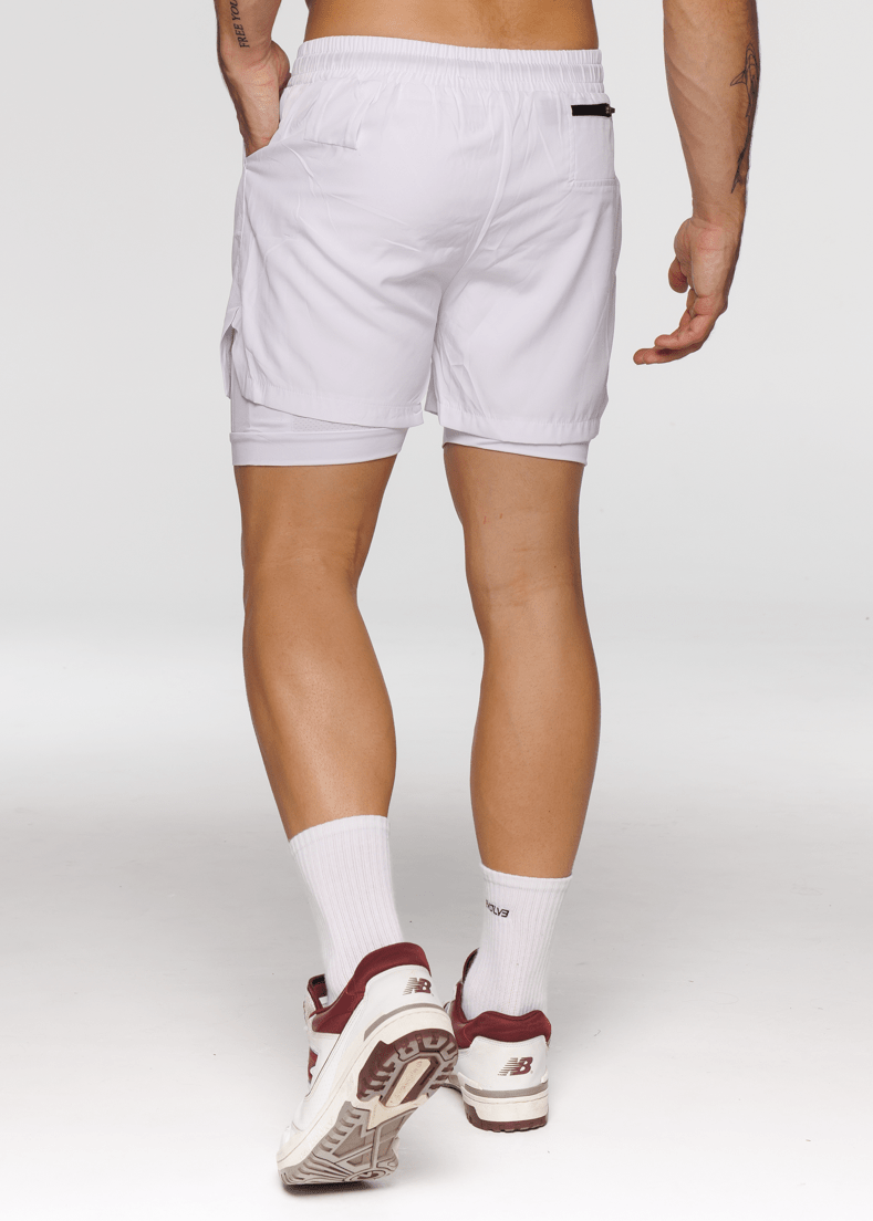 Evolve Apparel Limitless Active Shorts - White
