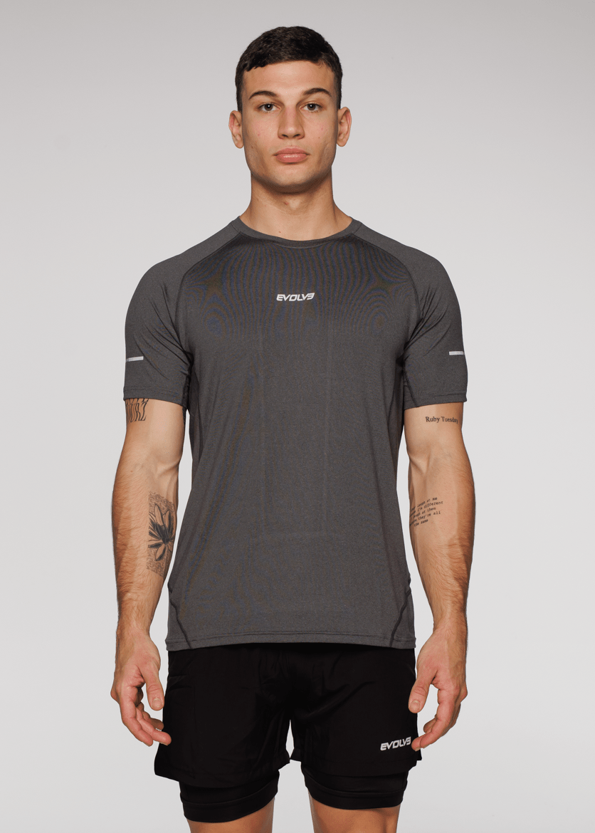 Evolve Apparel Limitless Hyper Tee - Charcoal