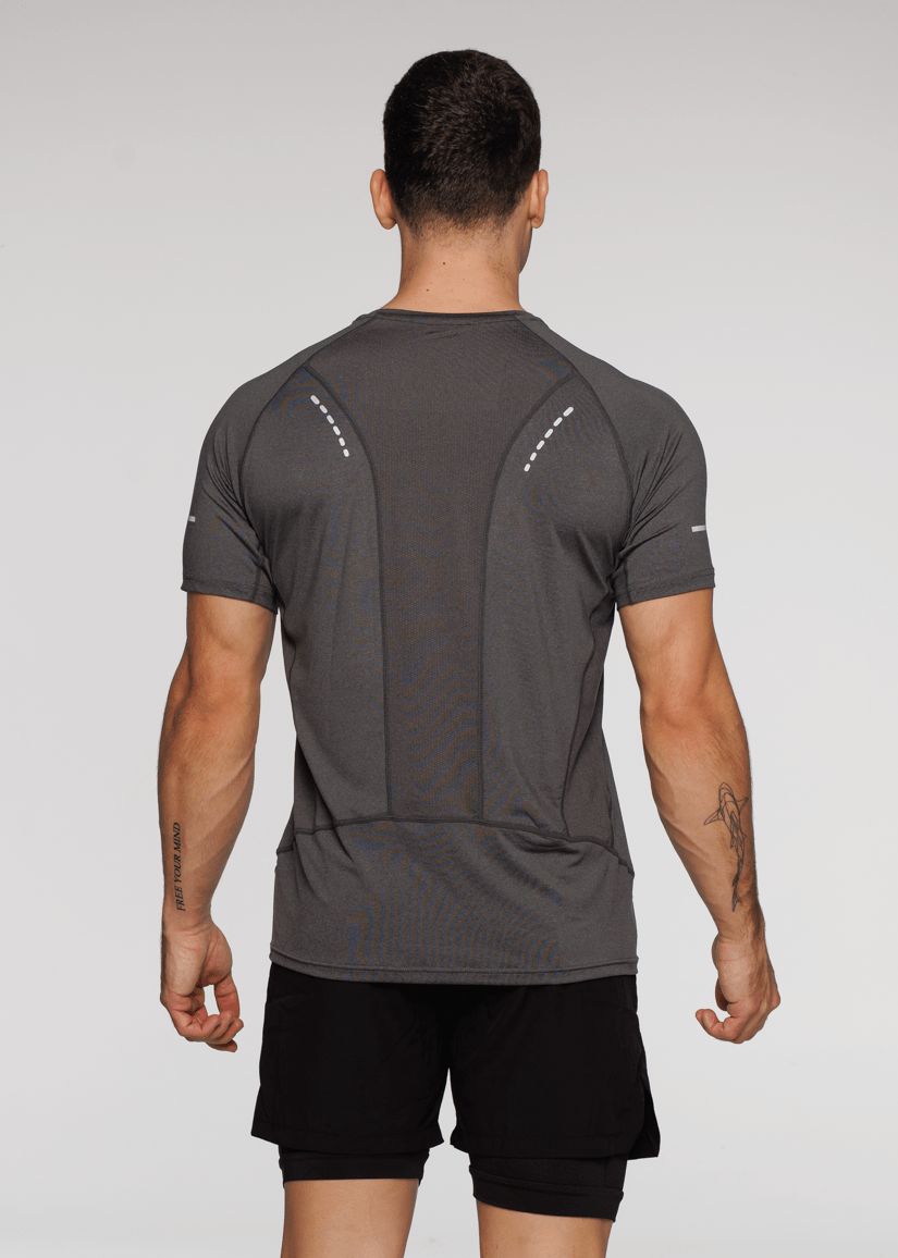 Evolve Apparel Limitless Hyper Tee - Charcoal