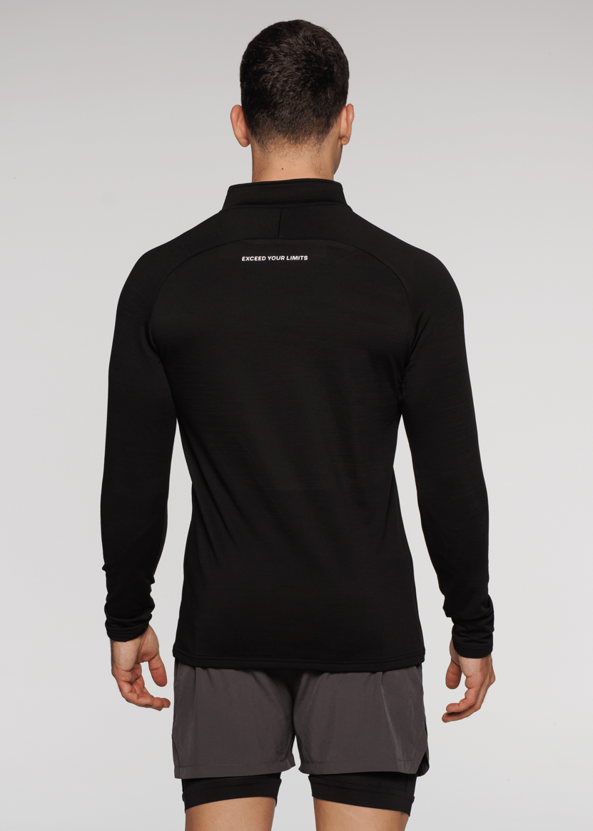 Evolve Apparel Limitless ¼ Zip Jacket - Black
