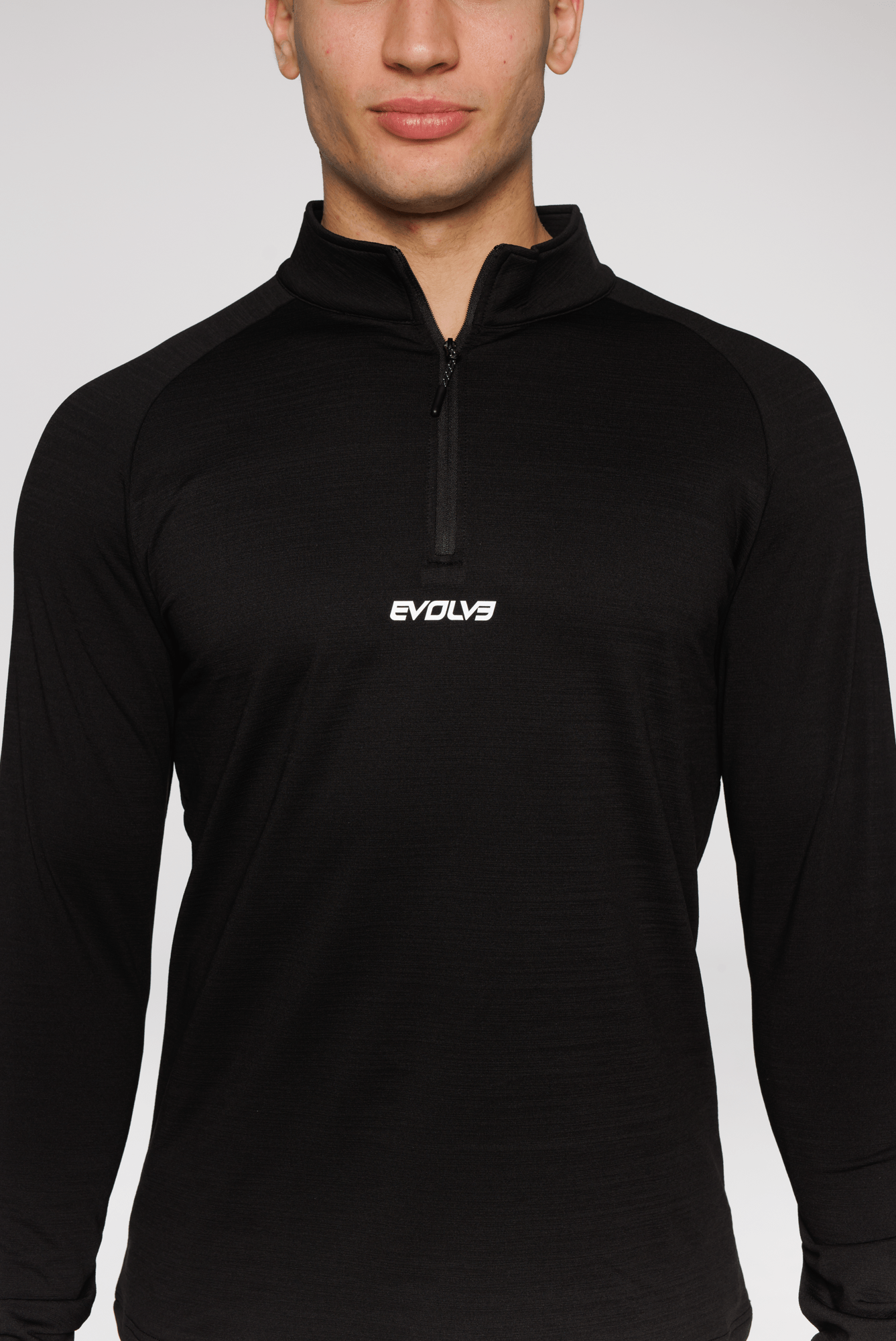 Evolve Apparel Limitless ¼ Zip Jacket - Black