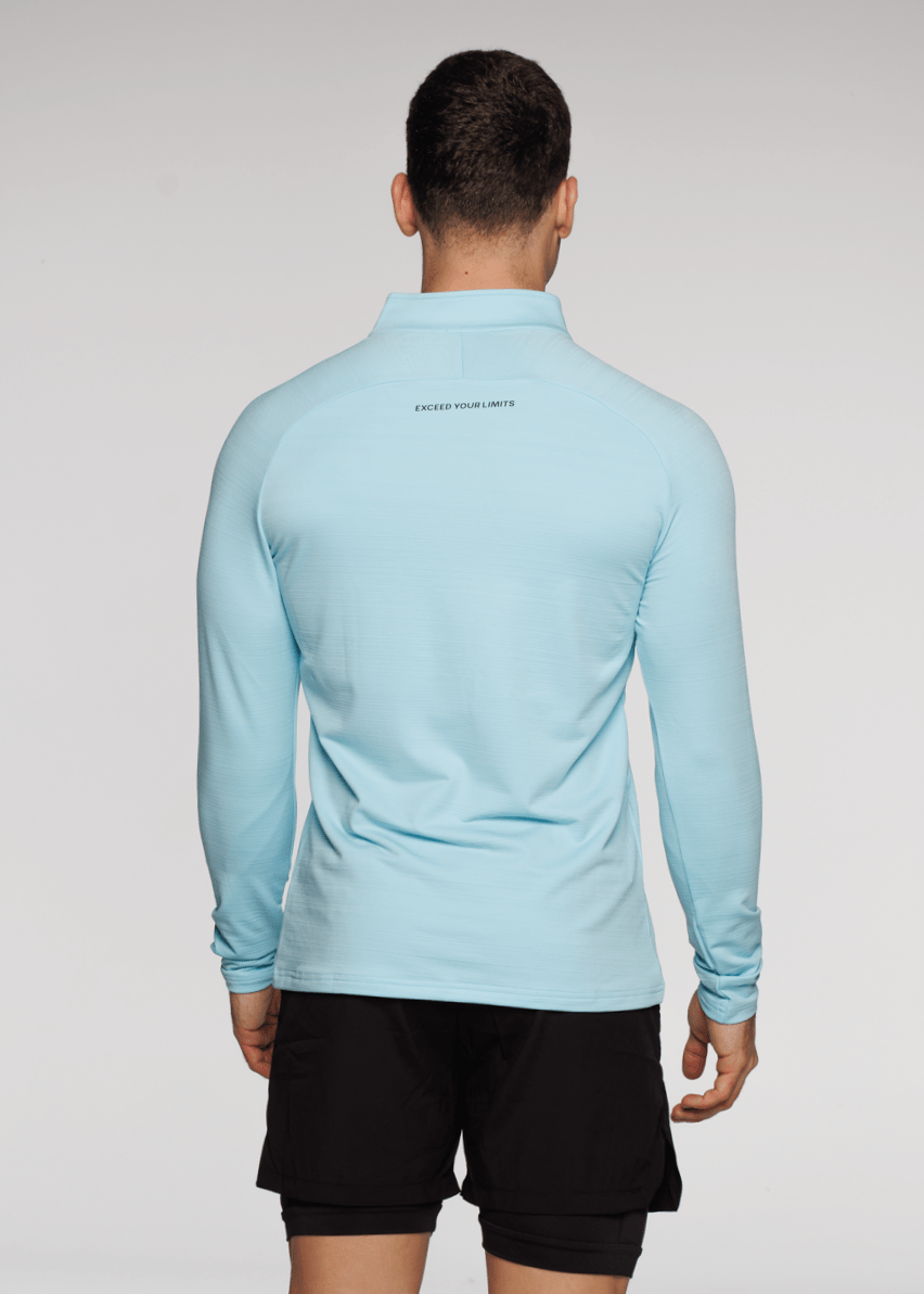 Evolve Apparel Limitless ¼ Zip Jacket - Sky Blue