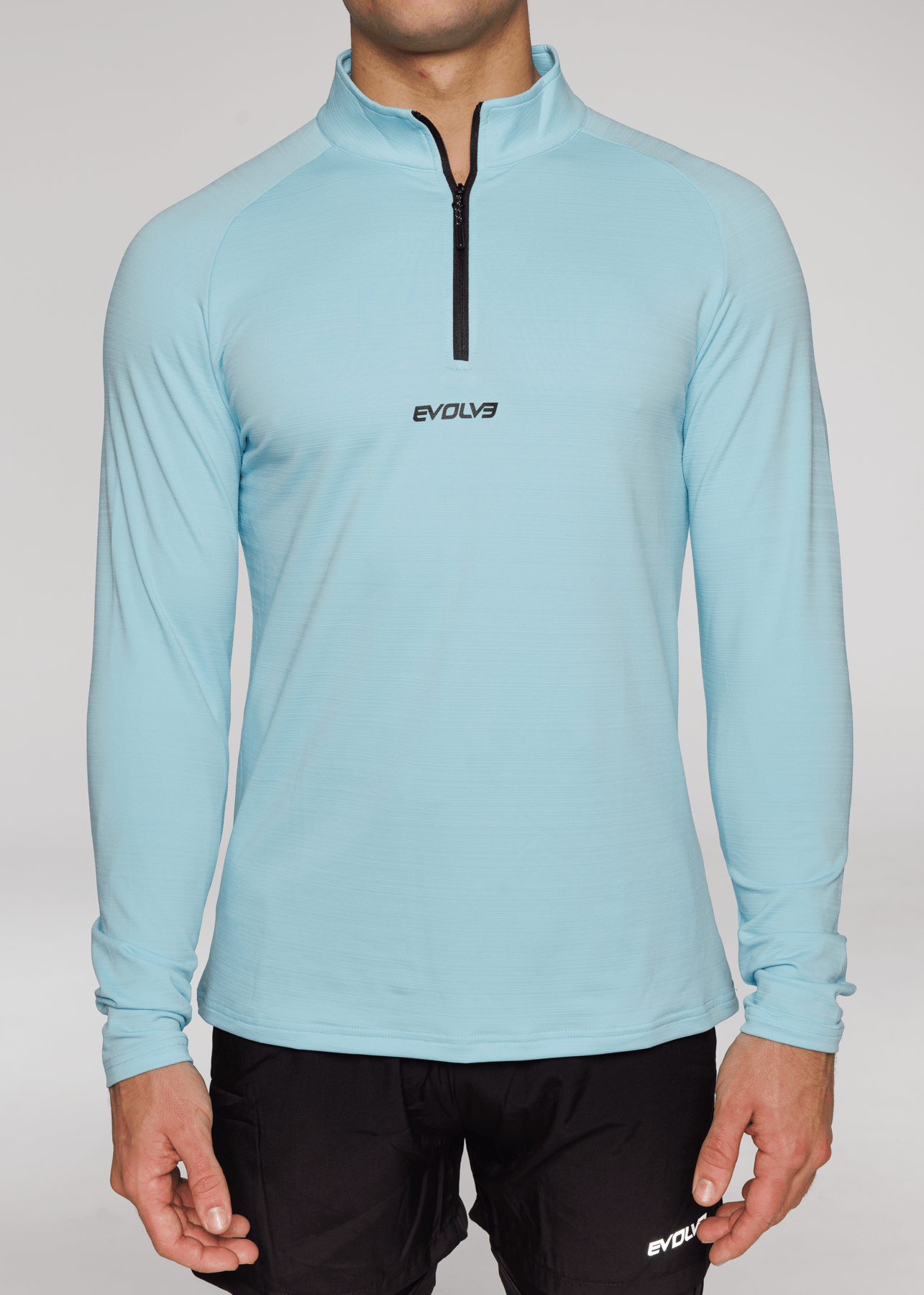 Evolve Apparel Limitless ¼ Zip Jacket - Sky Blue