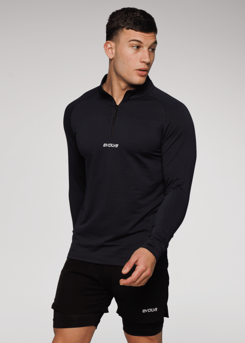 Evolve Apparel Limitless ¼ Zip Jacket - Steel