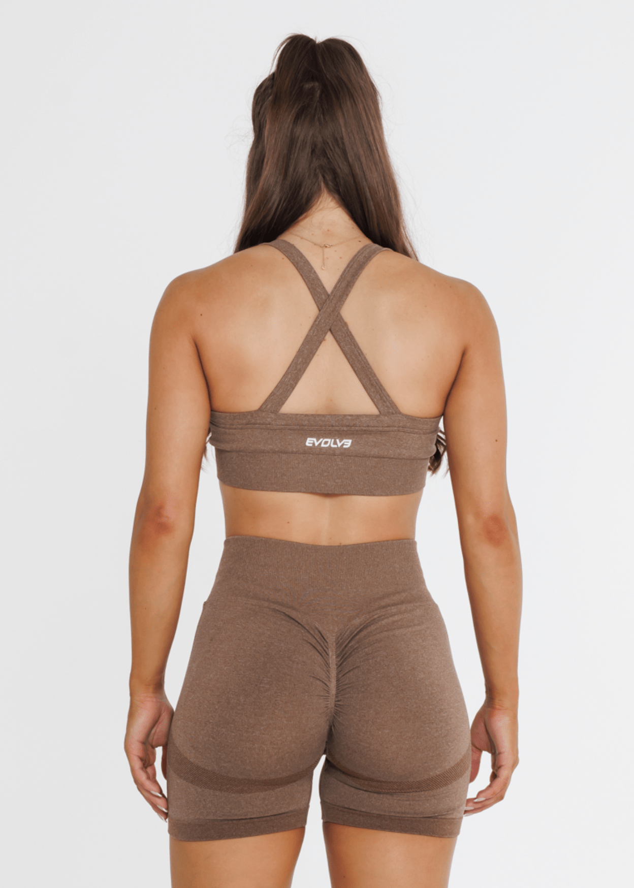 Evolve Apparel Prime Seamless Bra - Cinnamon