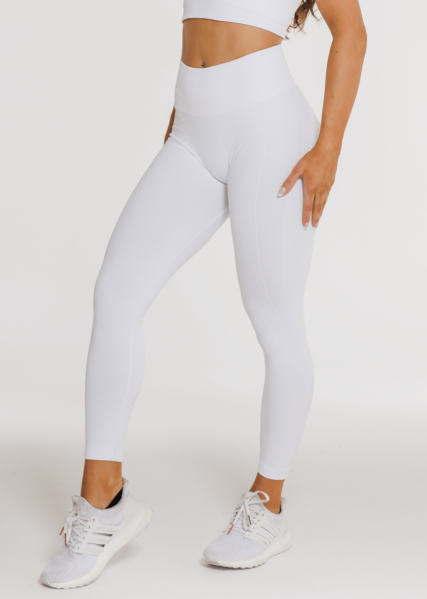 Evolve Apparel Prime Seamless Leggings - Vanilla