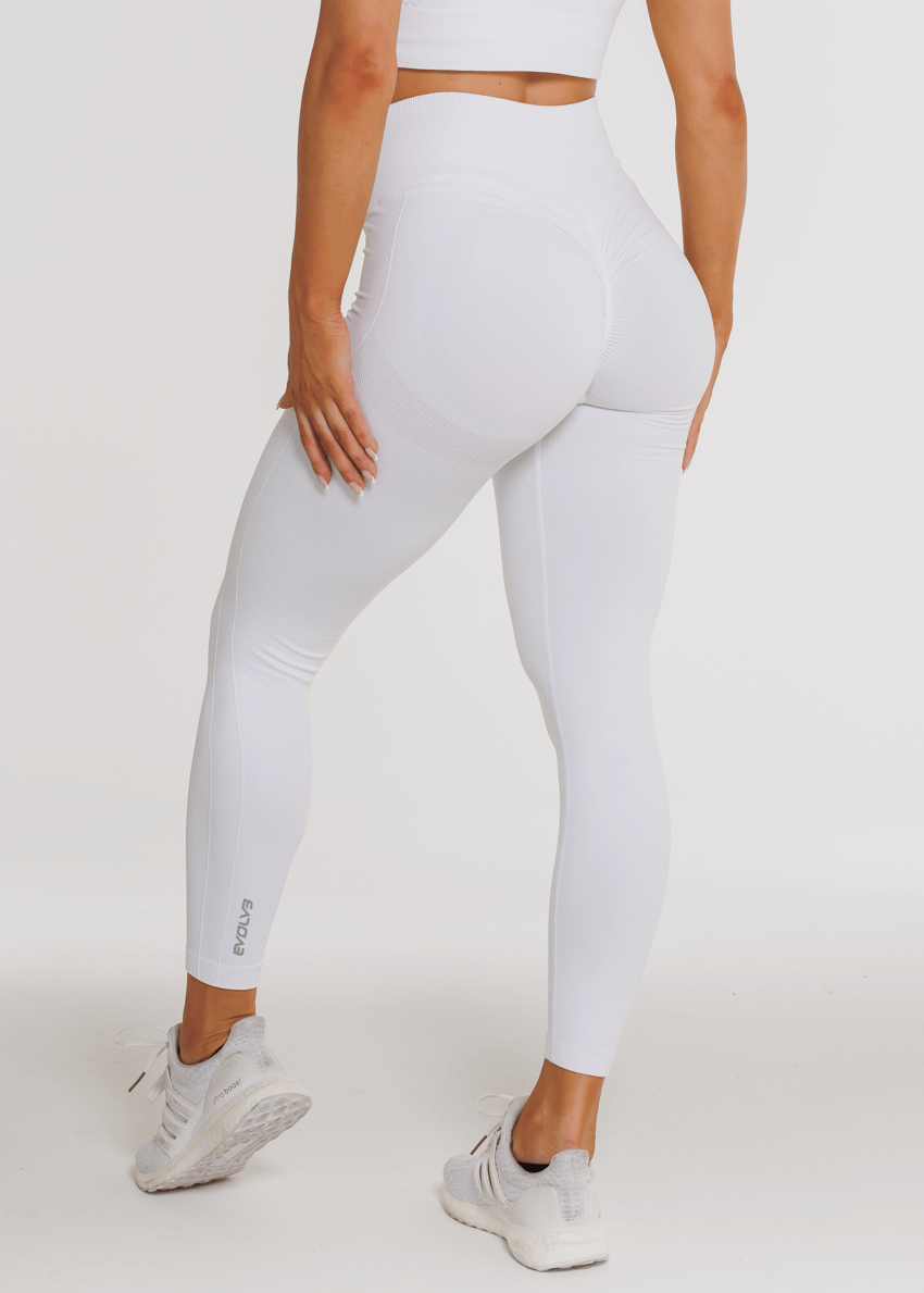 Evolve Apparel Prime Seamless Leggings - Vanilla