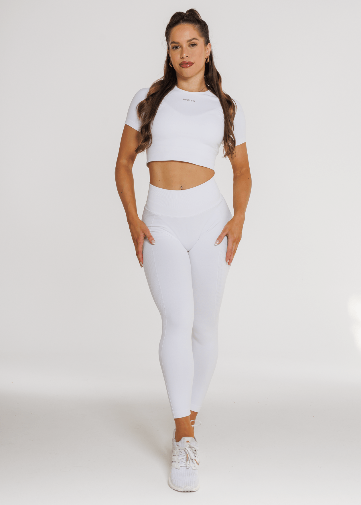 Evolve Apparel Prime Seamless Leggings - Vanilla