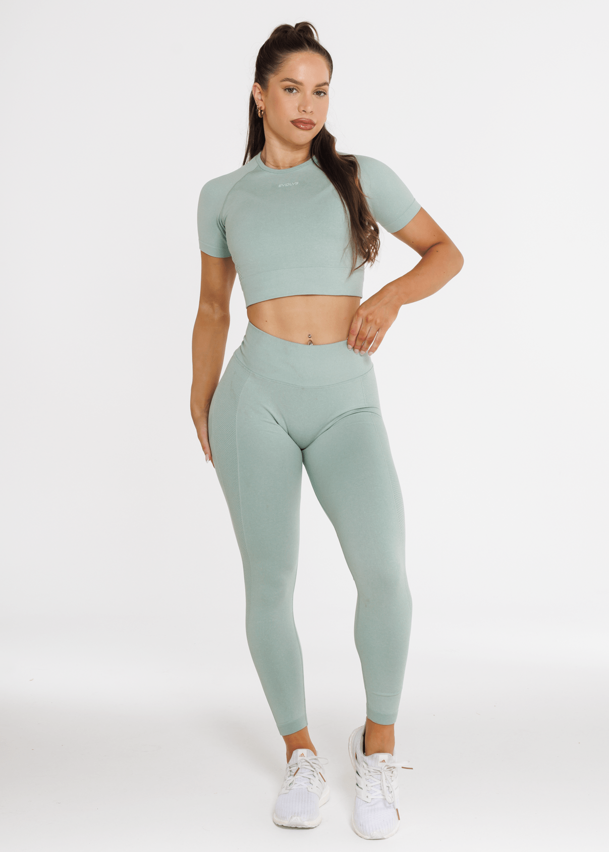 Evolve Apparel Prime Seamless Short Sleeve - Pistachio