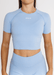 Evolve Apparel Prime Seamless Short Sleeve - Sky