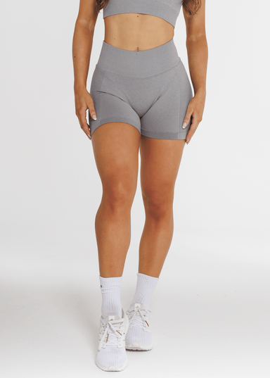 Evolve Apparel Prime Seamless Shorts - Ash