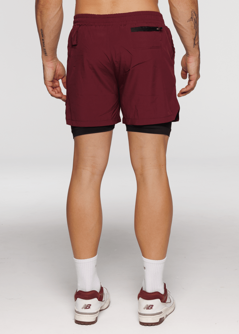 Evolve Apparel Shorts Limitless Active Shorts - Plum
