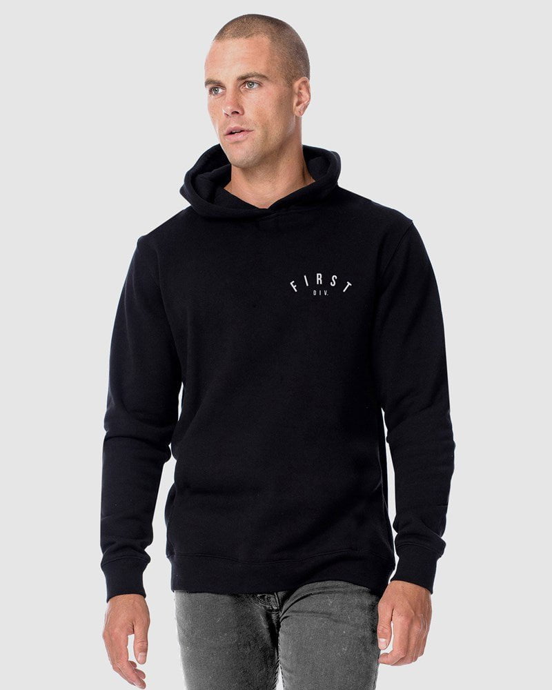 First Division Mens Hoodies Core Crest Hoodie