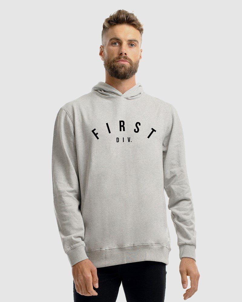 First Division Mens Hoodies Printed Product / S Core Logo Hoodie