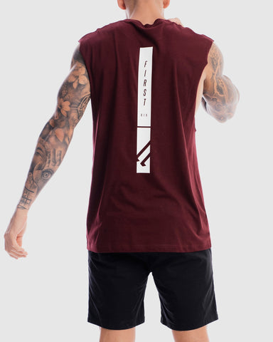 First Division Mens Printed Tanks MidField Tank