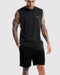 First Division Mens Printed Tanks Performance Crest Rise Tank